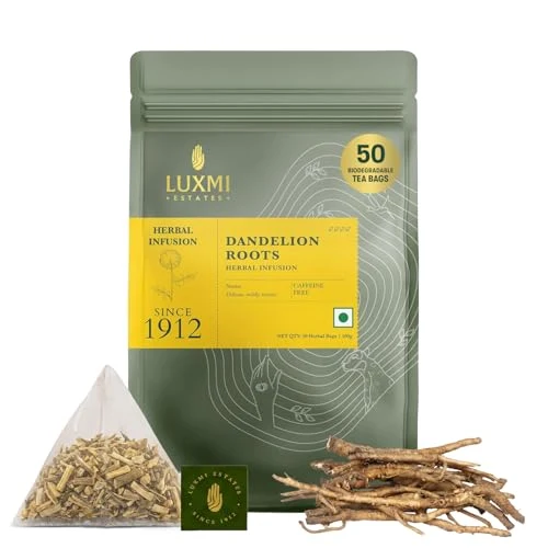 Versatile Estates Dandelion Root 50 Teabags 50 Count Soft