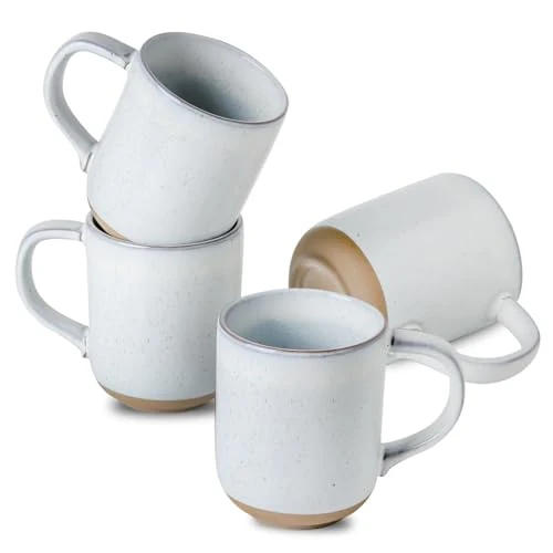Elite Ceramic Coffee Mugs Set of 4 4 Count Certified