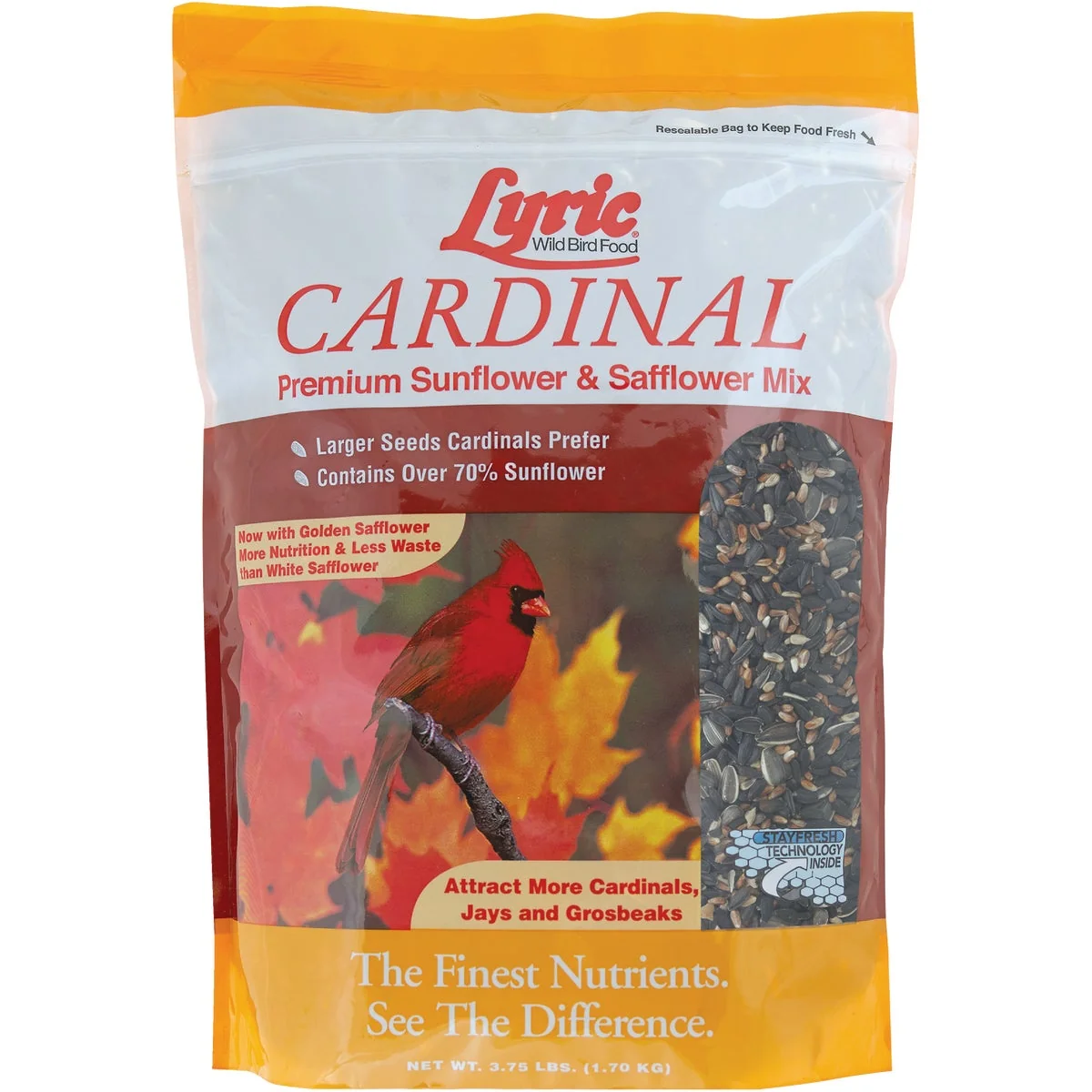 Modern Lyric 3.75 Lb. Cardinal Wild Bird Seed Reusable