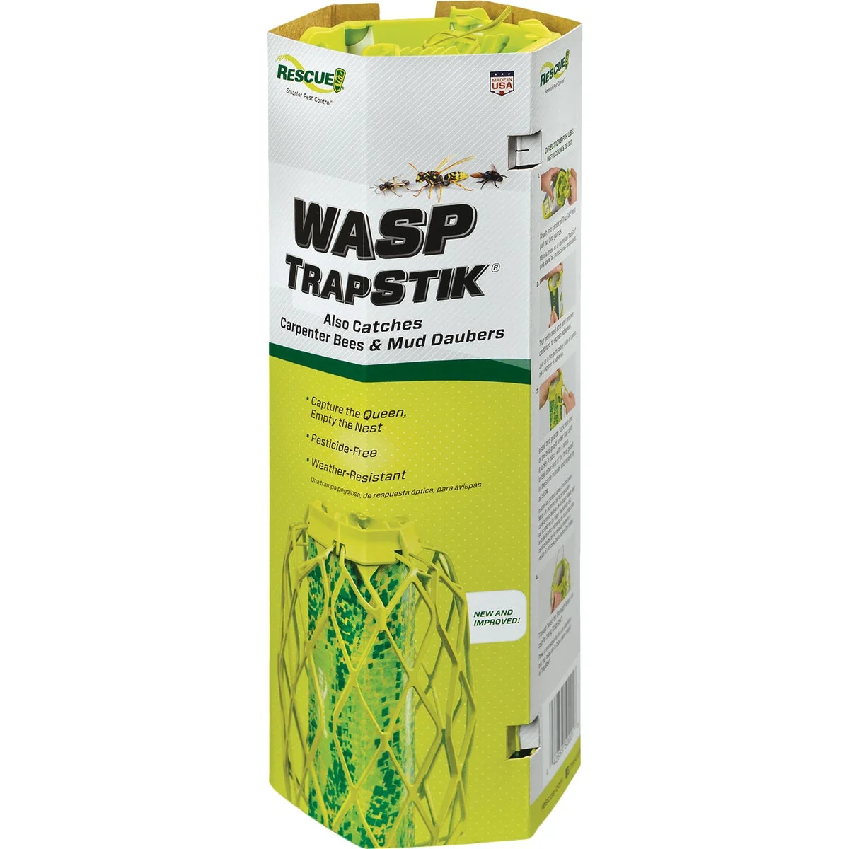 Efficient Rescue TrapStik Disposable Wasp Trap Classic