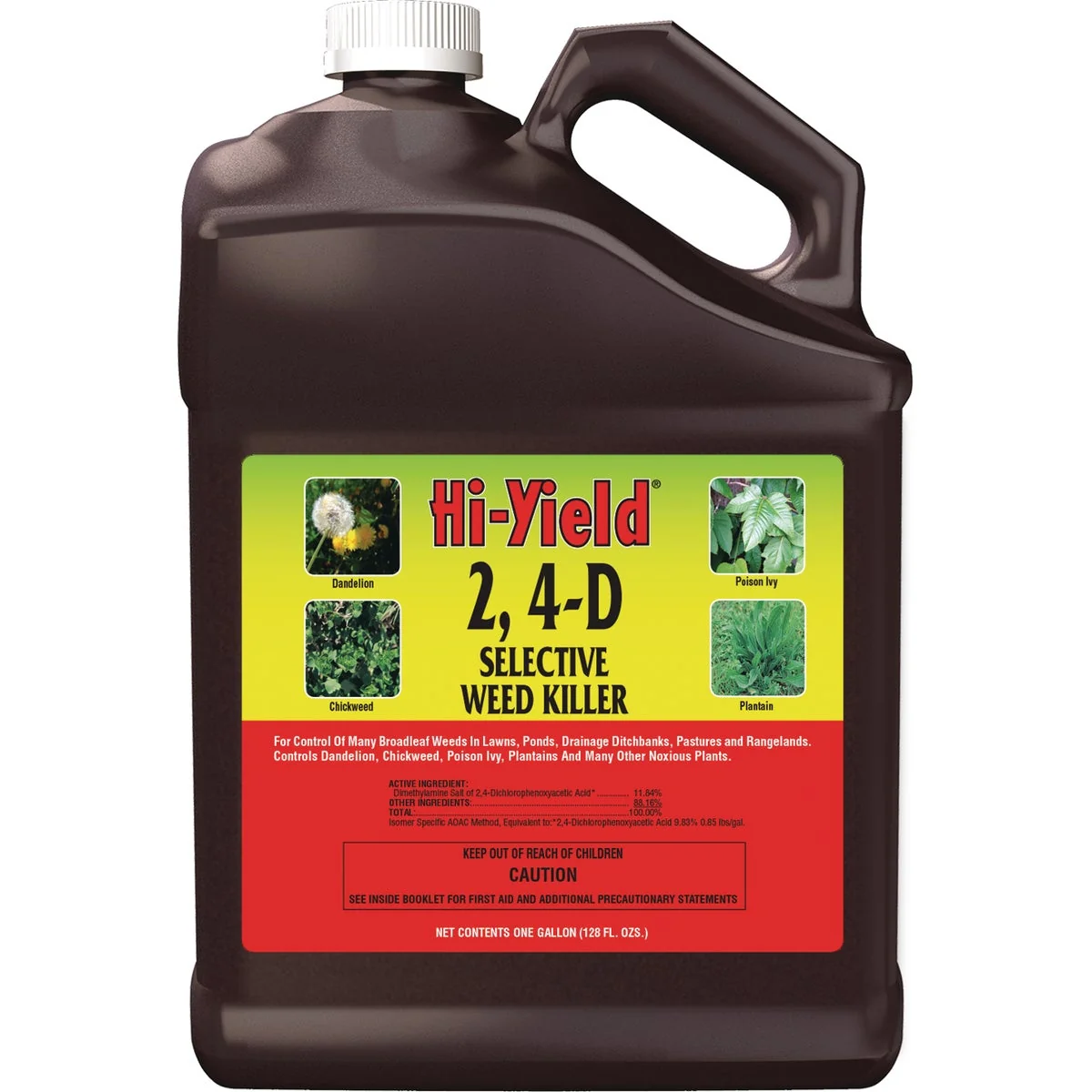 Effective Hi-Yield 2 4-D 1 Gal. Concentrate Selective Weed Killer Smart