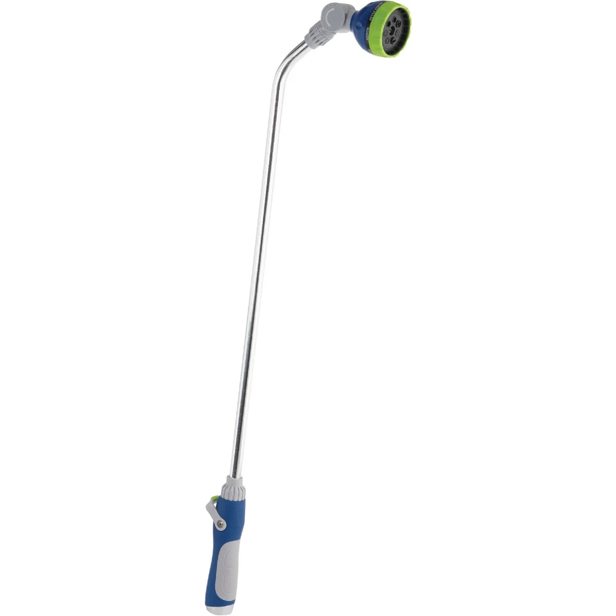 Sustainable Garden 33 In. 7-Pattern Water Wand with Thumb Trigger Blue Gray User-Friendly