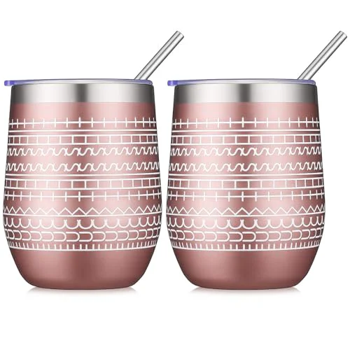 Carefully Designed 2 Pcs 12 oz Funny Message Coffee Mug Birthday White Elephant Gifts Stainless Steel Insulated Tumblers Wine Cup Gag Gift for for Employee Appreciation Coworkers Friends Father 2 Count Breathable