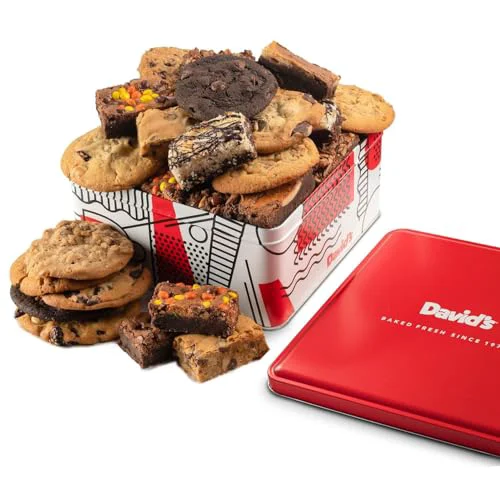 Minimalist Fresh Baked Gourmet Assorted Cookies Brownies Functional