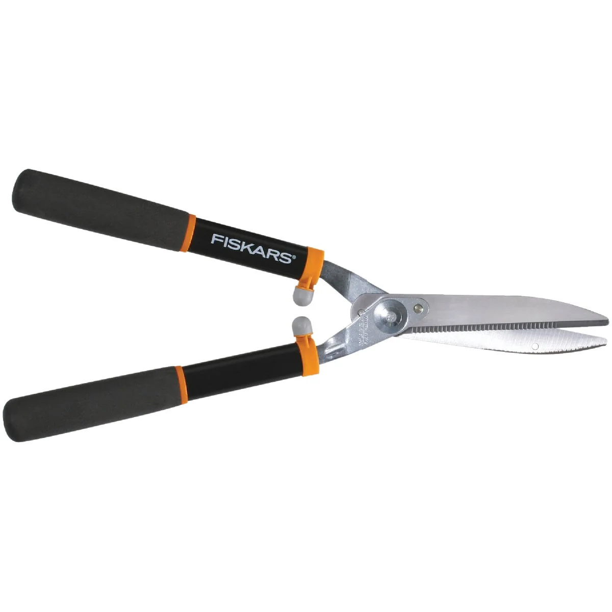 Soft Fiskars Power-Lever 8 In. Hardened Steel Hedge Shear High-Performance