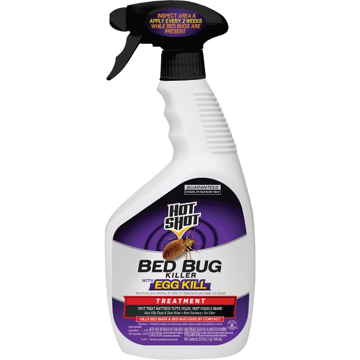Clean Hot Shot 32 Oz. Ready To Use Flea Bedbug Killer High-Quality