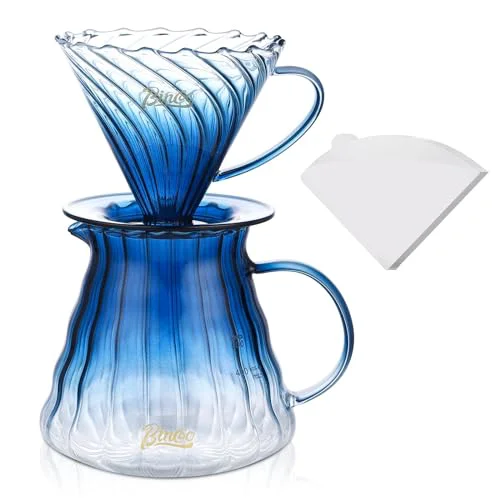 Comfortable Pour Over Coffee Maker Set with Dripper Size 02 Healthy