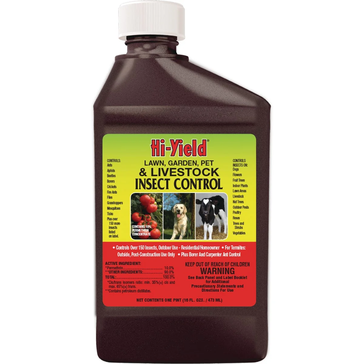 Classic Hi-Yield 16 Oz. Concentrate Garden Farm Insect Killer Unique