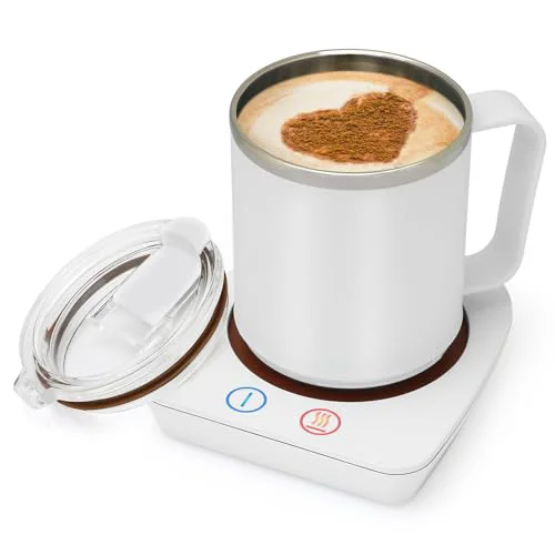 Relaxed Mug Warmer Coffee Warmer with 15OZ Mug Set for Home Office Home Desk Specialty
