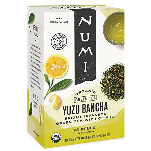 Lightweight Organic Yuzu Bancha Green Tea 48 Count Modern
