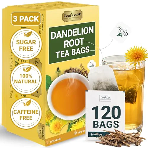 Optimized Dandelion Root Tea Bags 120 Count Efficient