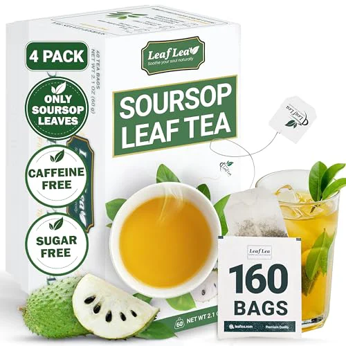 Solid 160 Premium Soursop Tea Bags 160 Count Advanced