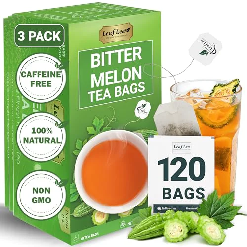 High-Quality Bitter Melon Tea Bags 40 Count Fine