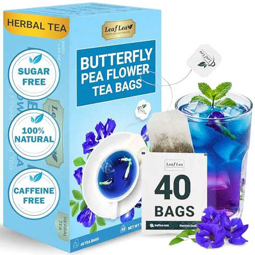 Durable Butterfly Pea Flower Tea 40 Count First-Class