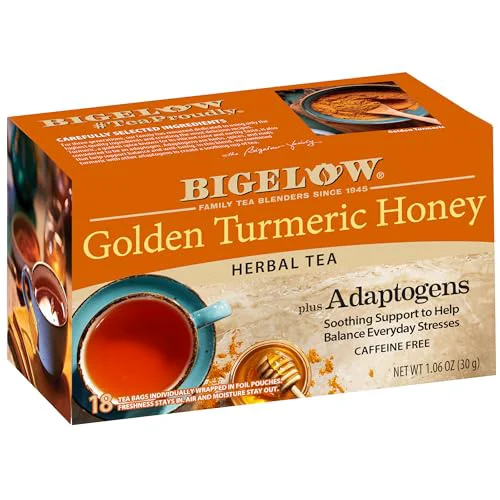 Trusted Golden Turmeric Honey plus Adaptogens 108 Count Recyclable