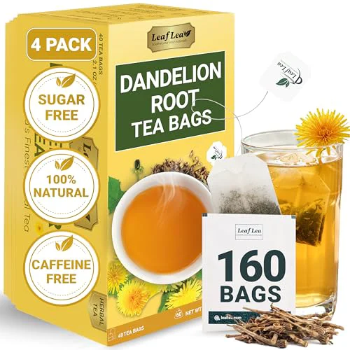 Enhanced Dandelion Root Tea Bags 160 Count Stylish