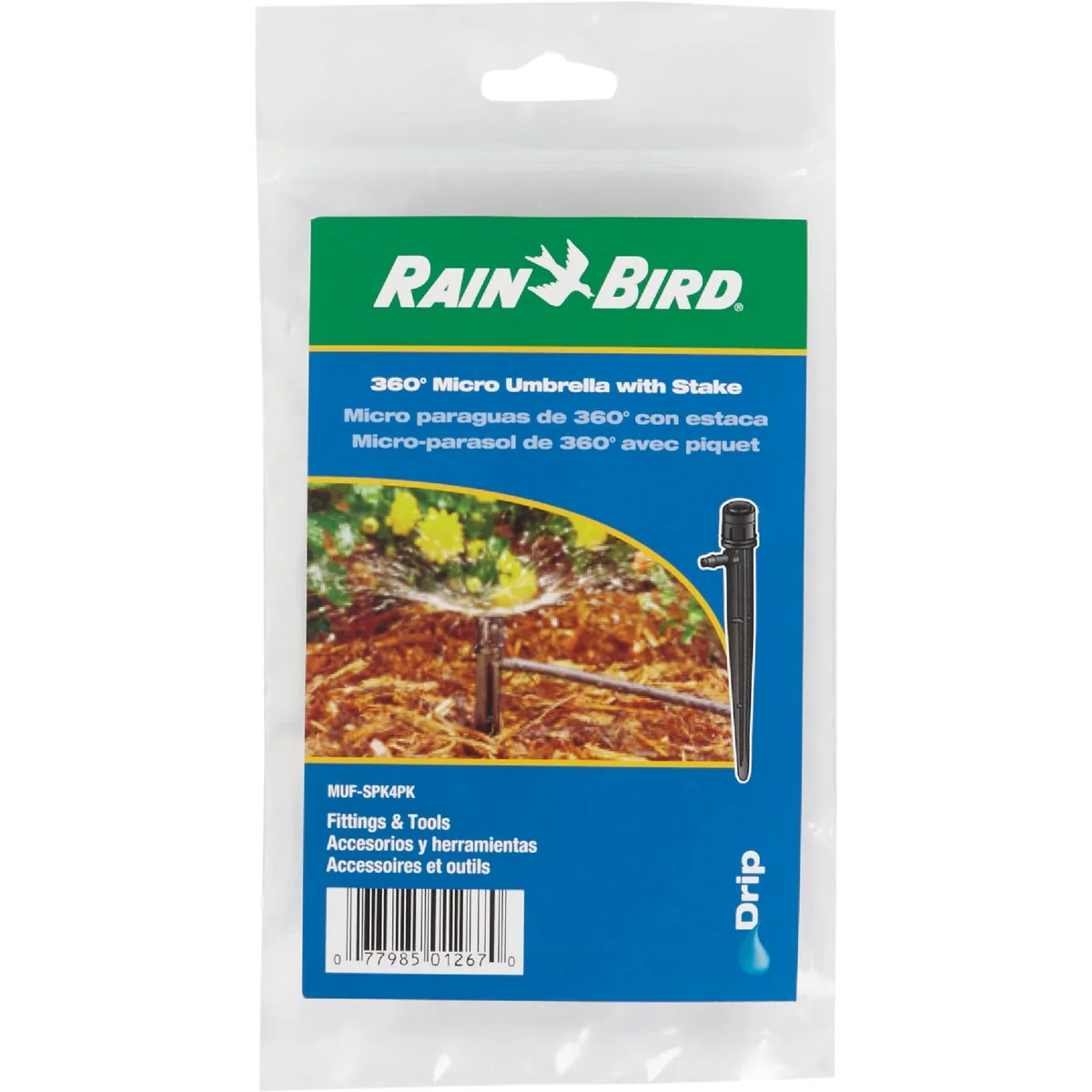 World-Class Rain Bird Full Circle Adjustable Micro Umbrella Bubbler 4-Pack Dependable