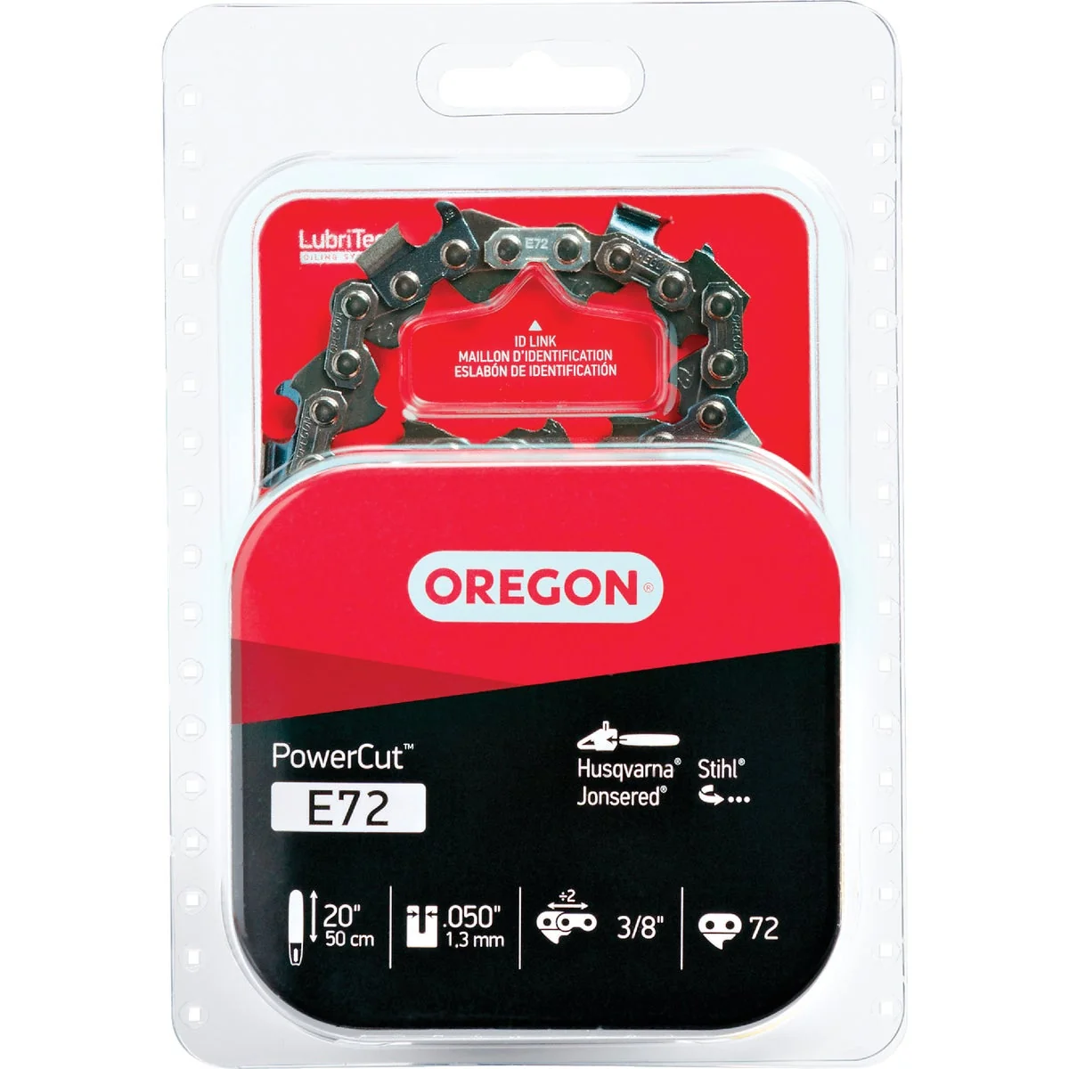 Efficient Oregon PowerCut E72 20 In. Chainsaw Chain Consistent