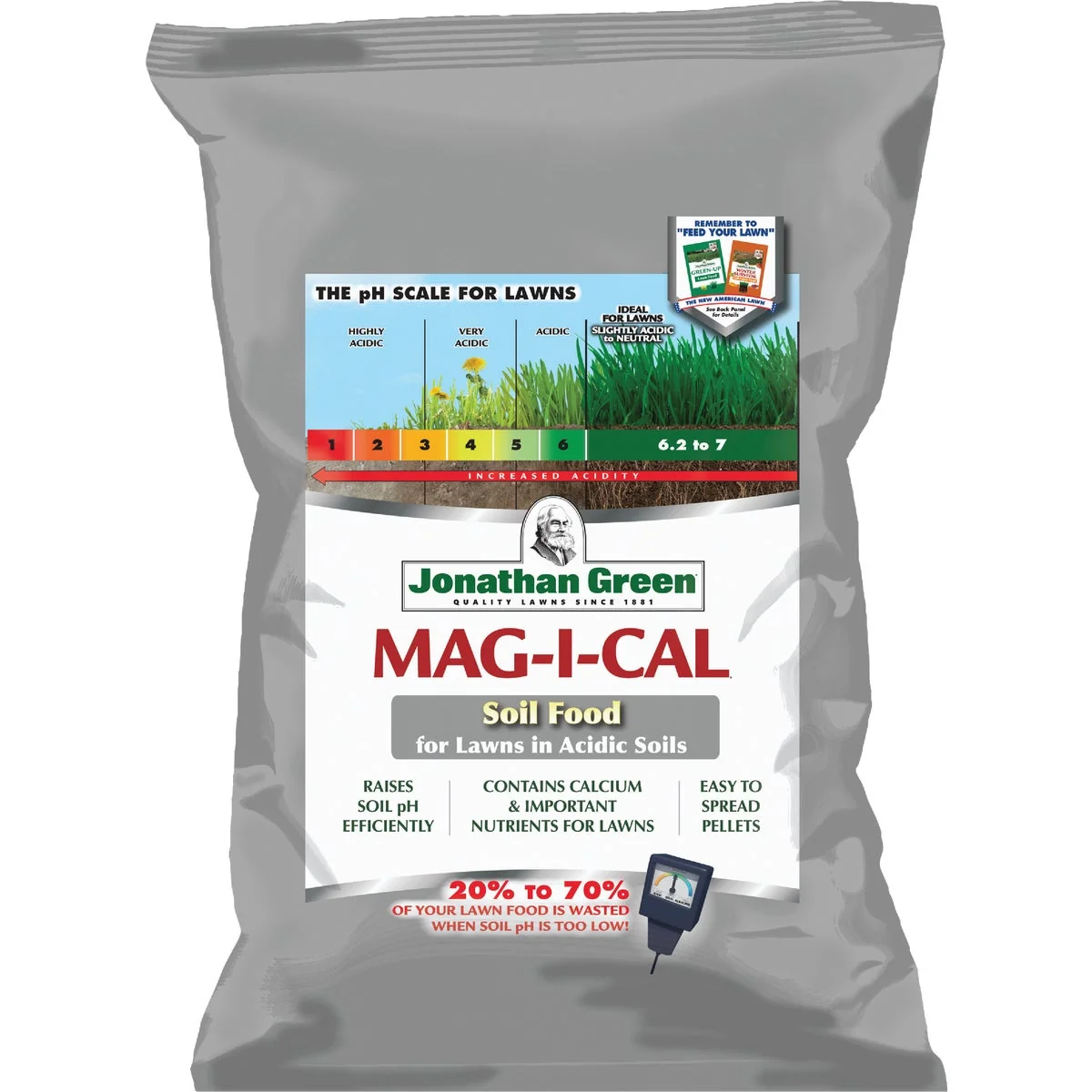 Clean Jonathan Green Mag-i-Cal 54 Lb. 15 000 Sq. Ft. 35 Calcium Lawn Fertilizer Dependable