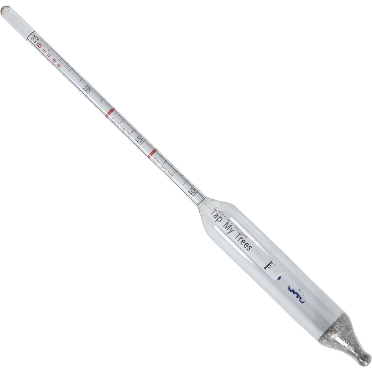 Comfortable Tap My Trees Maple Sugaring Glass 9-1 2 In. Hydrometer Innovative