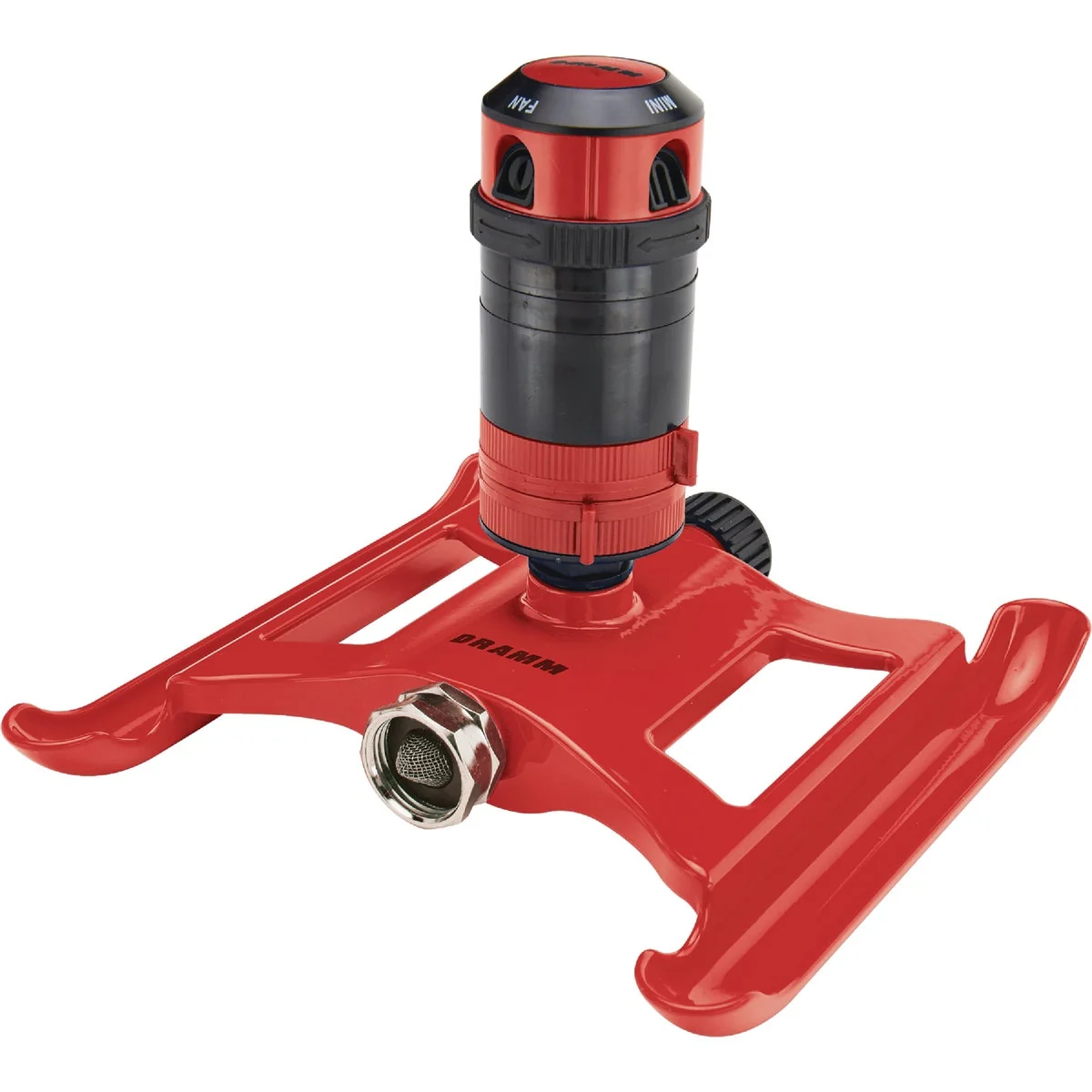 Optimized Dramm Metal Adjustable Red Gear Drive Sprinkler Environmentally Friendly
