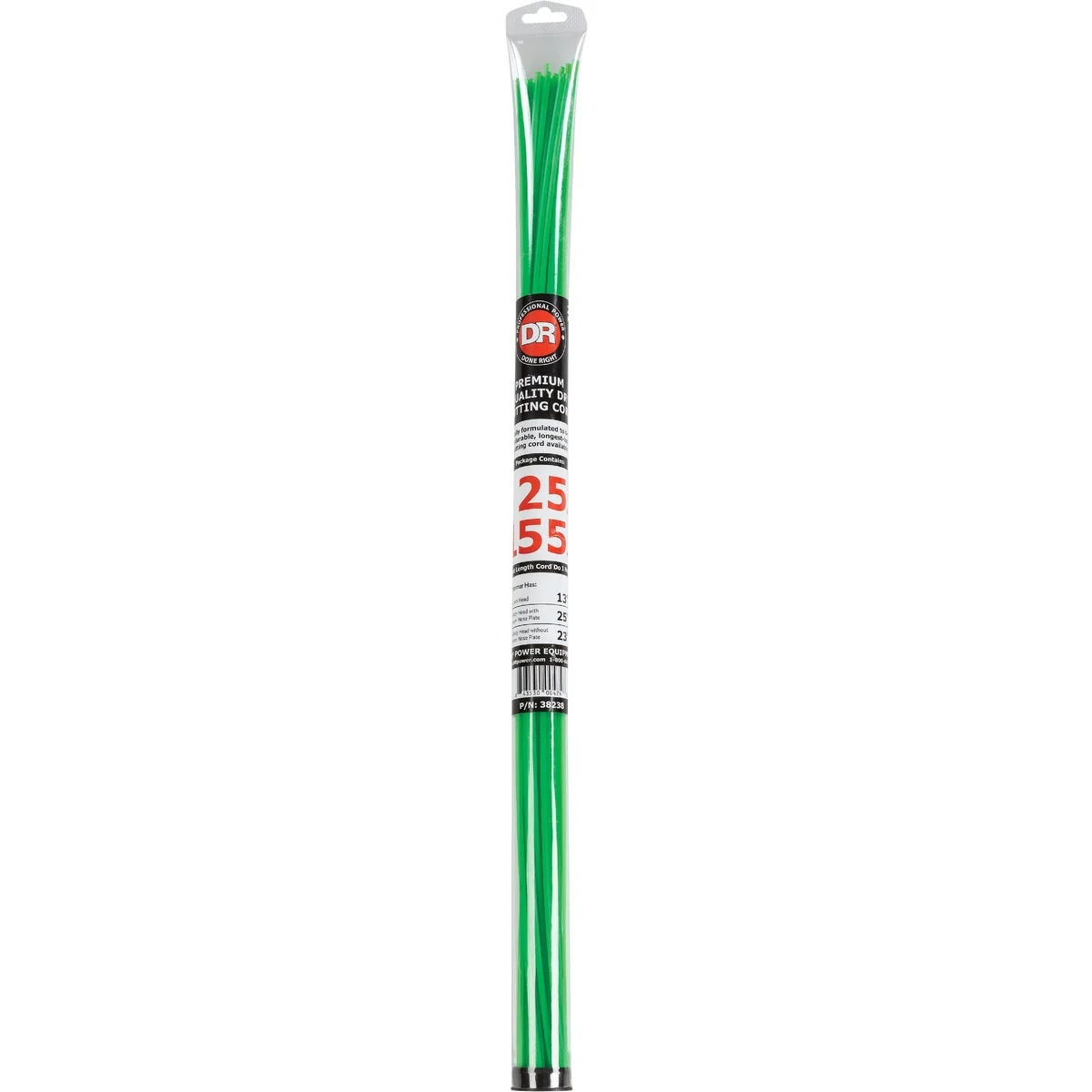 Professional DR Power 0.155 In. Dia. x 25 In. L. Premium Pre-Cut Round Trimmer Line 24-Piece User-Friendly