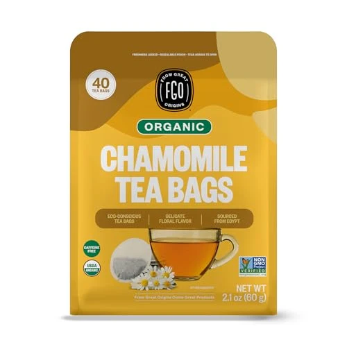 Responsible Organic Chamomile Tea 40 Count Green