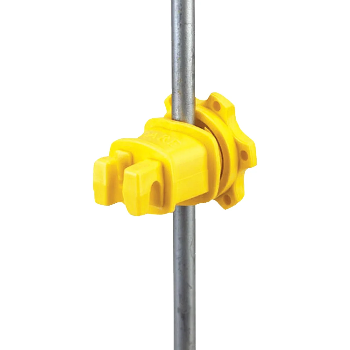 High-End Dare Screw-On Yellow Polythylene Electric Fence Insulator 25-Pack Excellent
