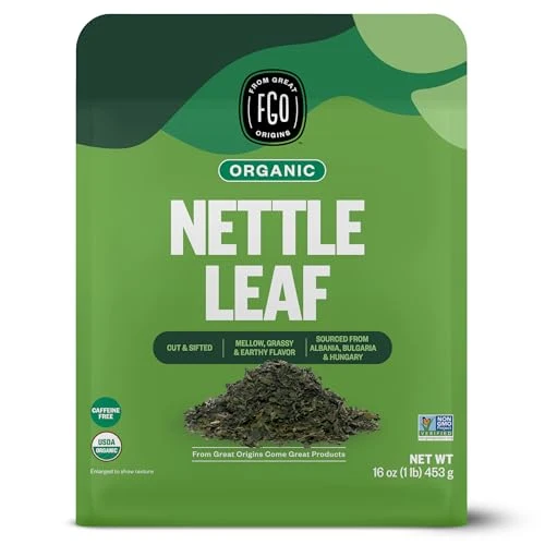 Solid Organic Nettle Leaf Loose Tea 16 Ounce Classic