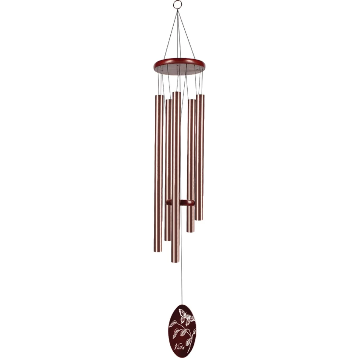 Exceptional Sunset Vista Designs 36 In. Bronze Wind Chime Natural