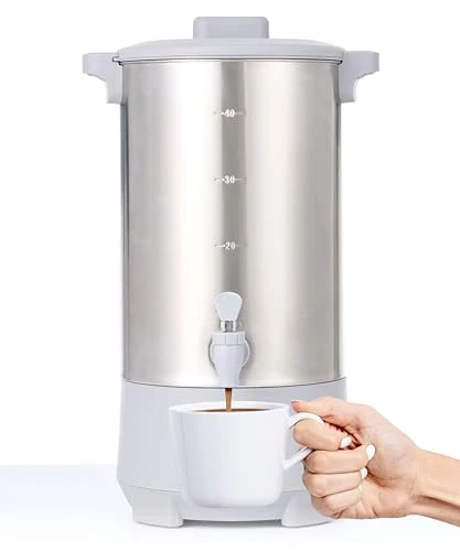 Reusable 45 Cup Coffee Urn User-Friendly
