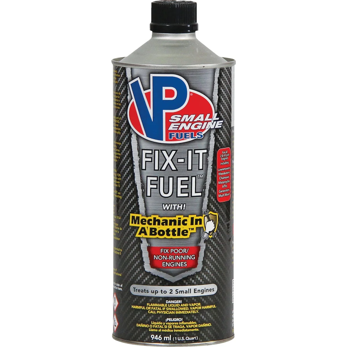 Contemporary VP Small Engine Fuels 32 Oz. Fix-It Fuel System Cleaner with Mechanic In-a-Bottle Lightweight
