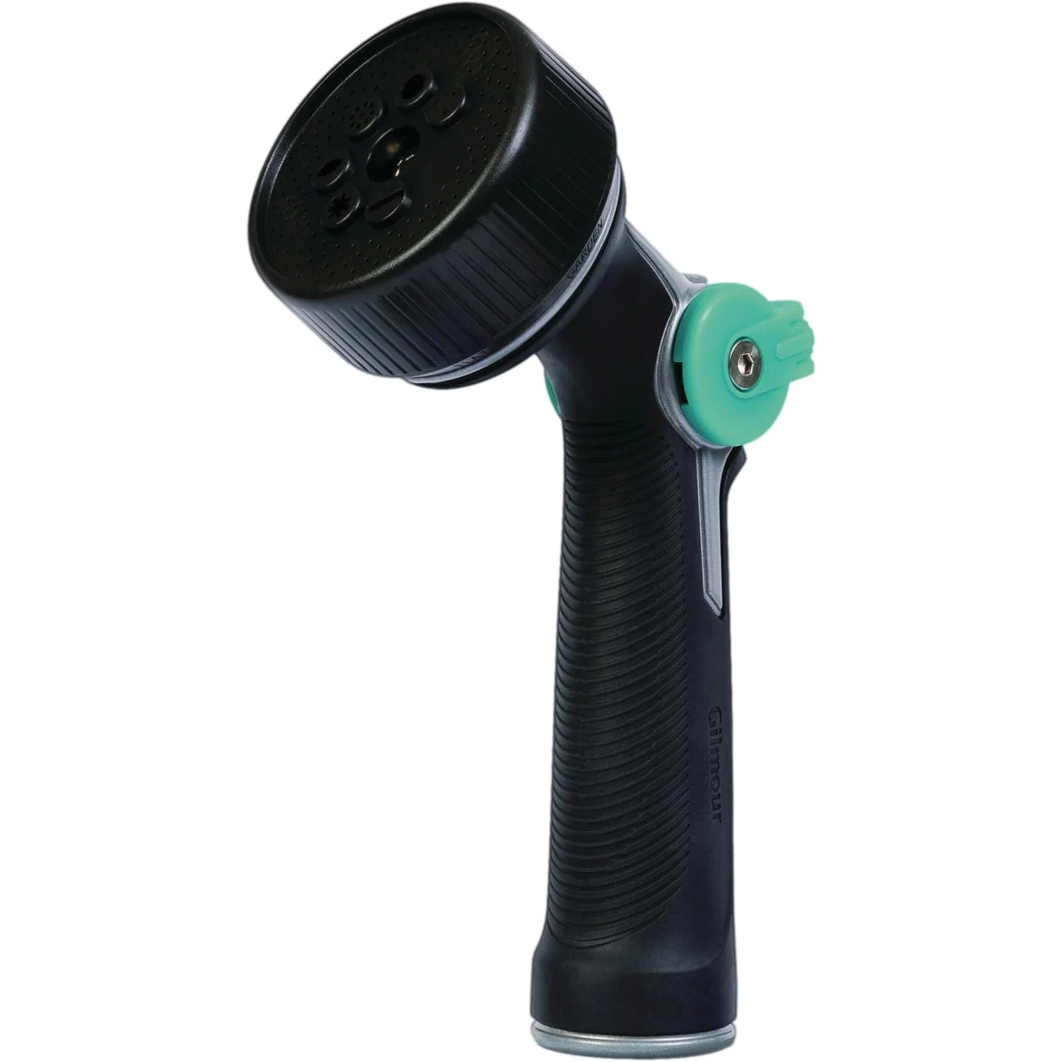 Practical Gilmour Metal 8-Pattern Thumb Control Nozzle Black Green Luxury