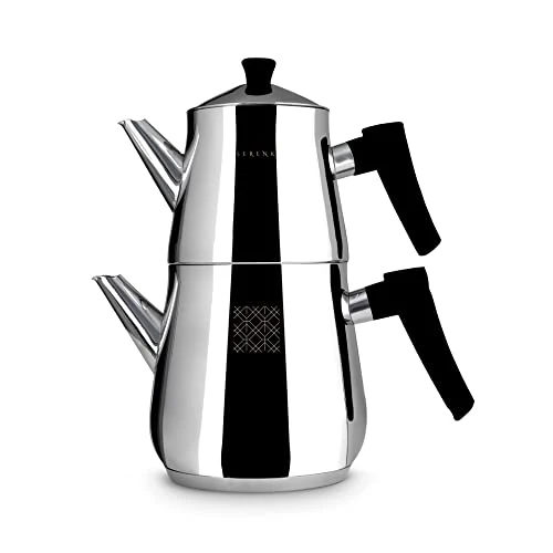 Modern Definition Stainless Steel Teapot Set Environmentally Friendly