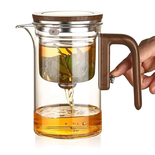 Breathable Witchcraft Magnetic Glass Teapot with Infuser Verified