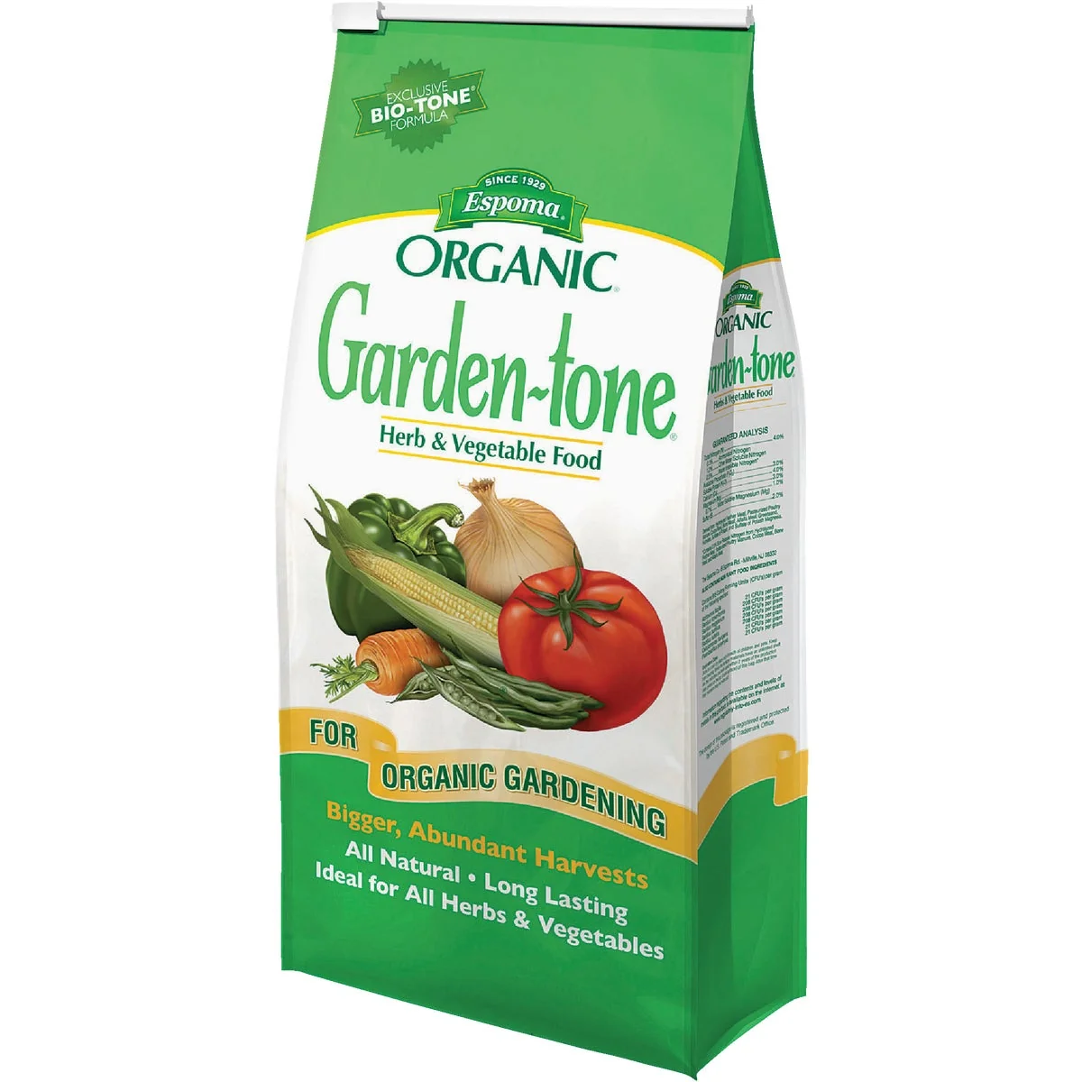 Easy-to-Use Espoma Organic 36 Lb. 3-4-4 Garden-tone Dry Plant Food Comfortable