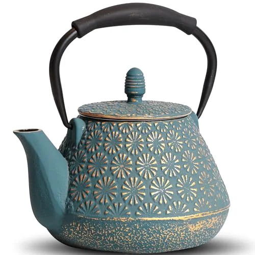 Environmentally Friendly Cast Iron Teapot Powerful