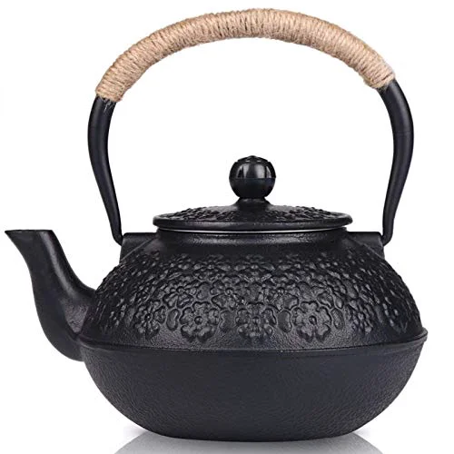 Exceptional Cast Iron Tea Pot with Infusers for Loose Tea Elegant