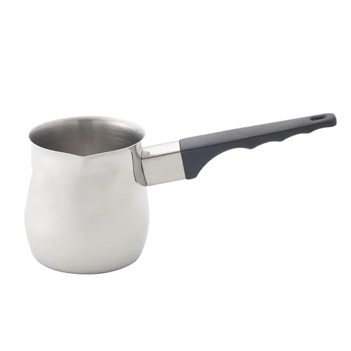 Functional Stainless Steel Turkish Coffee Pot Secure