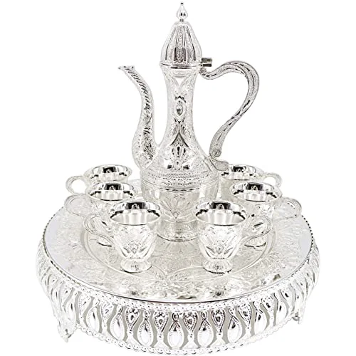 Efficient Turkish Tea Coffee Cup and Pot Set Including Teapot World-Class