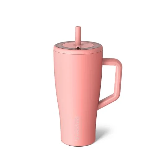 Efficient Era 30 oz Tumbler with Handle and Straw Artisan