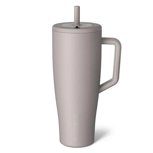 Minimalist Era 40 oz Tumbler with Handle and Straw Smooth