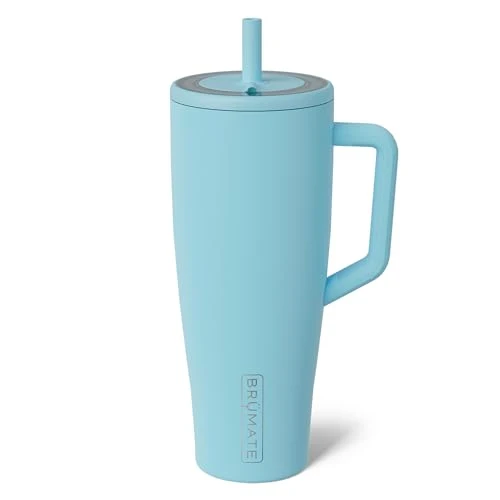 Modern Era 40 oz Tumbler with Handle and Straw Eco-Friendly