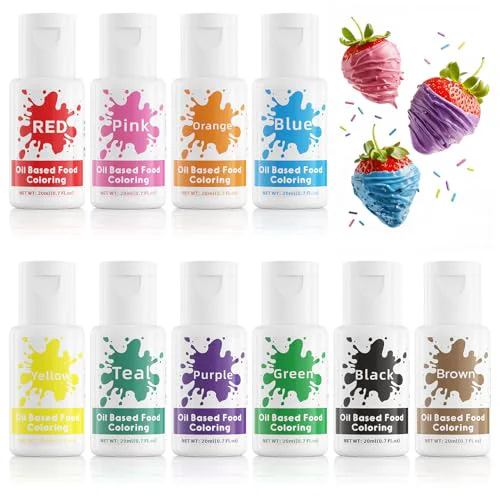 Specialty Oil Based Food Coloring for Chocolate 7 Ounce First-Class