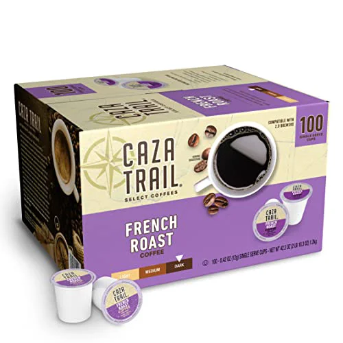 Powerful Coffee Pods French Roast 42.3 Ounce Consistent