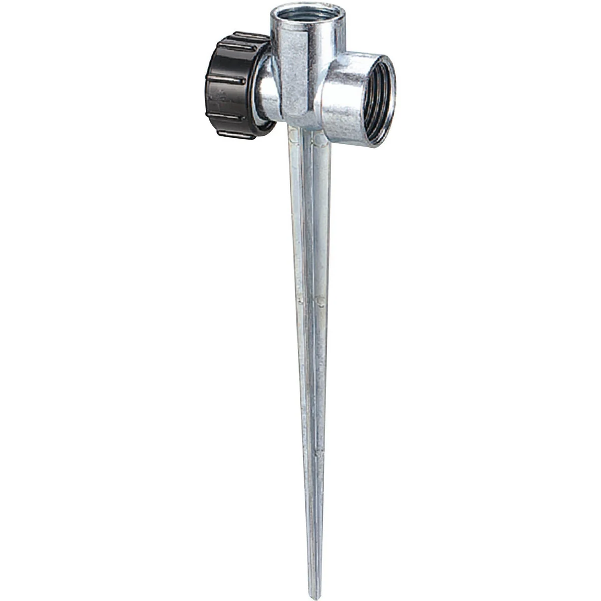 Prestigious Orbit 1 2 In. Hose Diameter Zinc Stationary Spike Sprinkler Base Superior