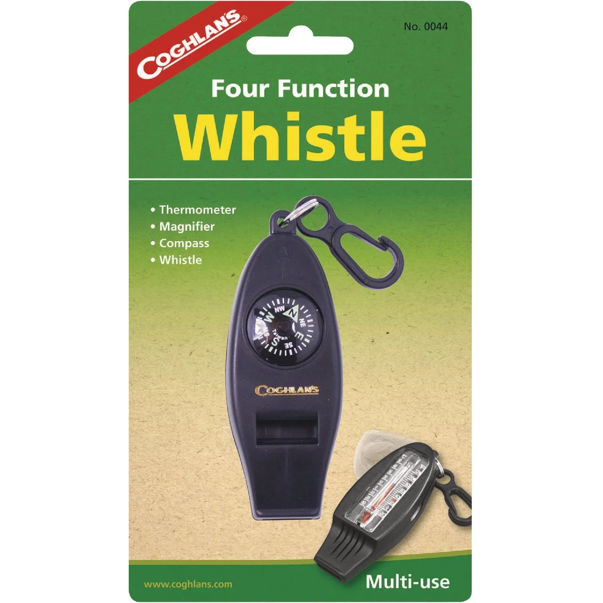 Stylish Coghlans 4-Function Whistle Premium