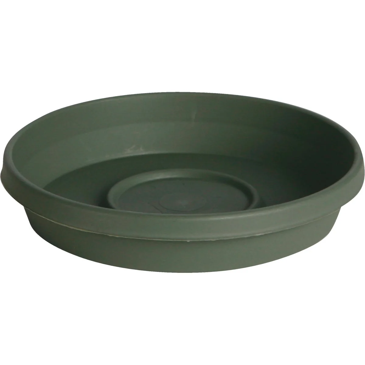 Prestigious Bloem Terra Living Green 6 In. Plastic Flower Pot Saucer Casual