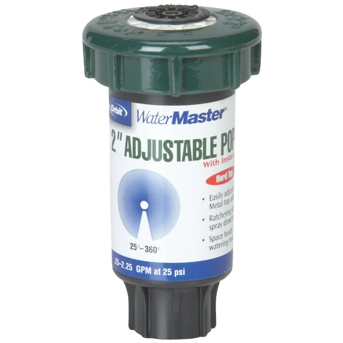 Modern Orbit 2 In. Professional Series HT Spray Head with 15 Ft. Adjustable Nozzle Safe