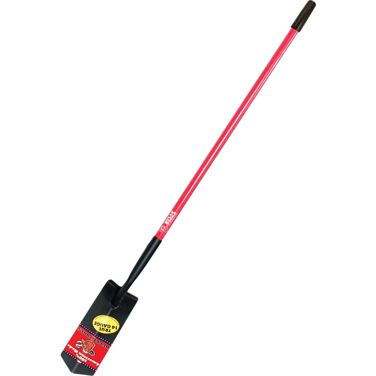 Casual Bully Tools 4 In. Steel Blade 47 In. Fiberglass Handle Trench Shovel Green
